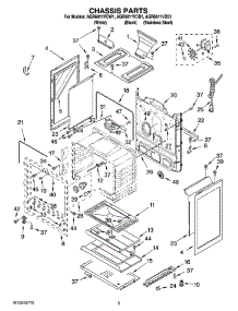 04 - Chassis Parts parts for Maytag Range AGR6011VDS1 from AppliancePartsPros.com