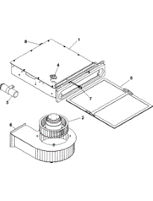04 - Blower parts for Maytag Dryer MLG33PDAWS from AppliancePartsPros.com