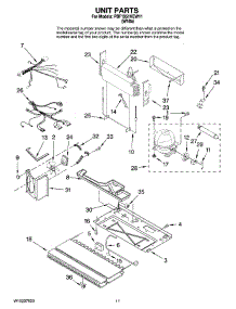 06 - Unit Parts parts for Maytag Refrigerator PBF1951KEW11 from AppliancePartsPros.com