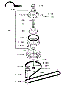 08 - Clutch, Brake & Belts parts for Maytag Washer A18CA from AppliancePartsPros.com