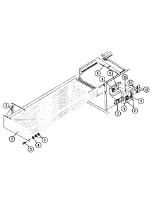 11 - Lint Basket & Lint Switch Box parts for Maytag Dryer MDG32PC2AL from AppliancePartsPros.com