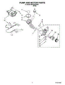 05 - Pump And Motor Parts parts for Maytag Washer MAH22PRAWW1 from AppliancePartsPros.com