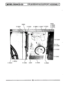 11 - Drum Bearing Support Assembly parts for Maytag Dryer DG34CQ from AppliancePartsPros.com