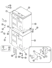 05 - Rear parts for Maytag Dryer MDG13CSAKL from AppliancePartsPros.com