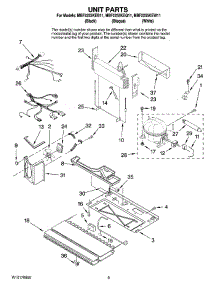 06 - Unit Parts parts for Maytag Refrigerator MBF2255KEW11 from AppliancePartsPros.com