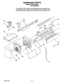 08 - Icemaker Parts, Optional Parts (Not Included) parts for Maytag Refrigerator ABB1922FED10 from AppliancePartsPros.com