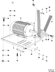 07 - Motor parts for Maytag Washer MFS80PNFVS from AppliancePartsPros.com