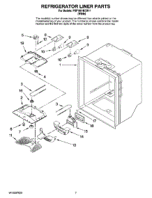 04 - Refrigerator Liner Parts parts for Maytag Refrigerator PBF1951KEW11 from AppliancePartsPros.com