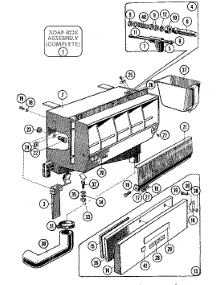 02 - Soap Box Assembly parts for Maytag Washer MFX80PNAVS from AppliancePartsPros.com
