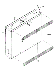 08 - Cabinet - Lint Door Assembly parts for Maytag Dryer MDG30MC3AL from AppliancePartsPros.com