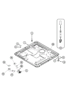 09 - Base parts for Maytag Washer MAH21PDAGW from AppliancePartsPros.com