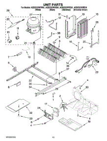 09 - Unit Parts parts for Maytag Refrigerator ASD2522WRS01 from AppliancePartsPros.com