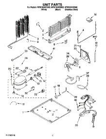 05 - Unit Parts parts for Maytag Refrigerator MTB1954EEW00 from AppliancePartsPros.com