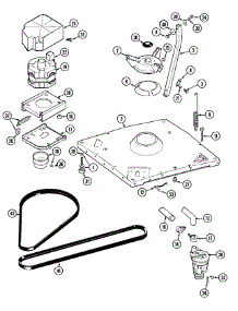 06 - Base parts for Maytag Washer MAT10PDAAW from AppliancePartsPros.com