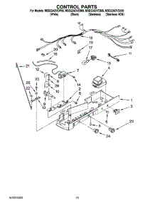 11 - Control Parts parts for Maytag Refrigerator MSD2242VEW00 from AppliancePartsPros.com