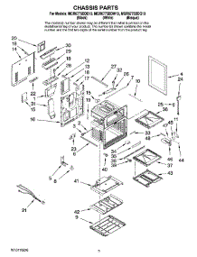 04 - Chassis Parts parts for Maytag Range MGR6775BDQ13 from AppliancePartsPros.com