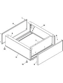 09 - Pedestal parts for Maytag Dryer MDG31PDSWW from AppliancePartsPros.com
