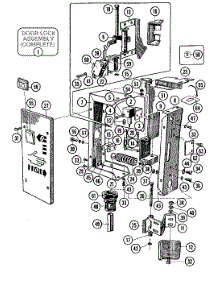 07 - Door Lock Assembly parts for Maytag Washer MFX100PAVS from AppliancePartsPros.com