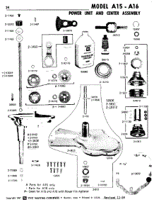 07 - Power Unit & Center Assembly parts for Maytag Washer A16CA from AppliancePartsPros.com