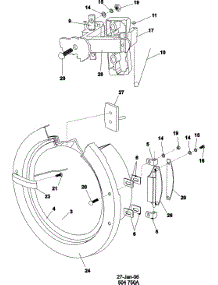06 - Door parts for Maytag Washer MFS25PNFTS from AppliancePartsPros.com