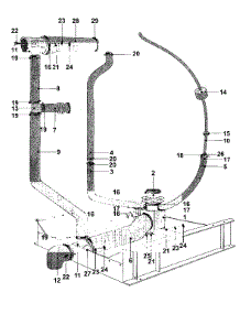 04 - Water System parts for Maytag Washer MFS25PNAVS from AppliancePartsPros.com
