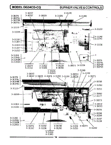 07 - Burner Valve & Controls parts for Maytag Dryer GDG34CD from AppliancePartsPros.com