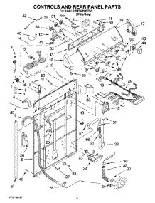 02 - Controls And Rear Panel Parts parts for Maytag Washer 3RMTW4905TW0 from AppliancePartsPros.com