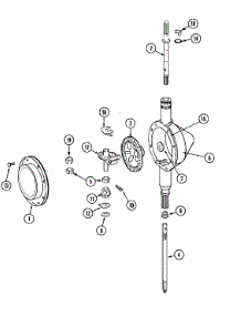 06 - Transmission parts for Maytag Washer MAT13PNAEW from AppliancePartsPros.com