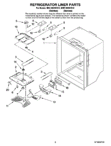 04 - Refrigerator Liner Parts parts for Maytag Refrigerator MBL1952KES12 from AppliancePartsPros.com