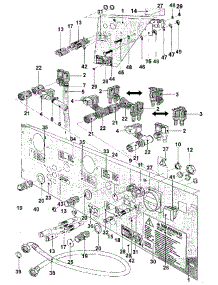 06 - Rear Panel And Valves parts for Maytag Washer MFR80PDAVS from AppliancePartsPros.com