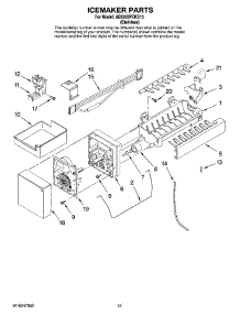 08 - Icemaker Parts, Optional Parts (Not Included) parts for Maytag Refrigerator AB2225PEKS13 from AppliancePartsPros.com