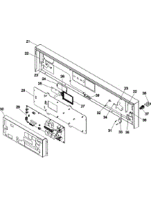 02 - Control Panel parts for Maytag Dryer MDG77PNSWW from AppliancePartsPros.com