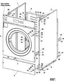 02 - Cabinet (Pd) parts for Maytag Washer MFR40PDCTS from AppliancePartsPros.com