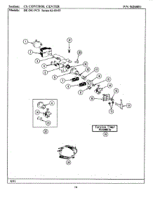 11 - Control Center (Series 02) parts for Maytag Dryer GDE19CS from AppliancePartsPros.com