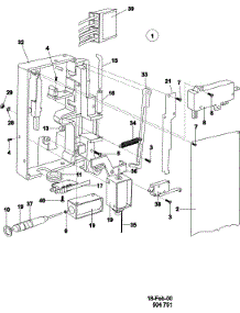 04 - Door Lock parts for Maytag Washer MFS25PNFTS from AppliancePartsPros.com