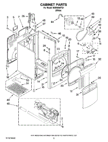 02 - Cabinet Parts parts for Maytag Dryer MGD6300TQ1 from AppliancePartsPros.com