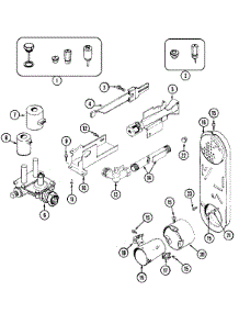 09 - Gas Valve parts for Maytag Dryer MLG15PDAWQ from AppliancePartsPros.com