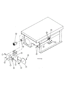 18 - Sail Switch / Hi-Limit Assembly parts for Maytag Dryer MDG30MC3AL from AppliancePartsPros.com