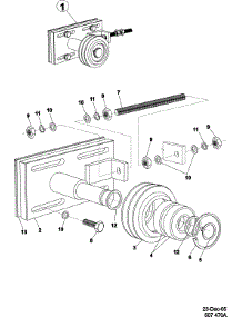 08 - Idler Pulley parts for Maytag Washer MFS50PNFVS from AppliancePartsPros.com