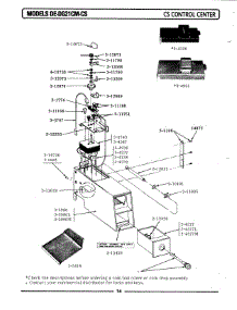 04 - Control Center parts for Maytag Dryer DE21CM from AppliancePartsPros.com