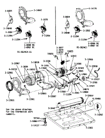 09 - Motor, Blower, Base Frame & Thermostats parts for Maytag Dryer DE24CT from AppliancePartsPros.com