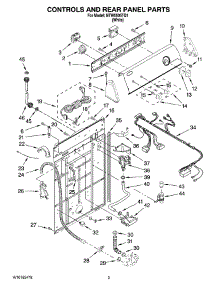 02 - Controls And Rear Panel Parts parts for Maytag Washer NTW5505TQ1 from AppliancePartsPros.com