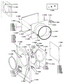 05 - Front Panel & Door Assembly parts for Maytag Dryer GDE24CM from AppliancePartsPros.com