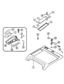 03 - Top parts for Maytag Washer MAH21PDD3W from AppliancePartsPros.com