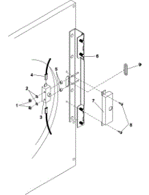 05 - Door Switch parts for Maytag Dryer MDG30PCCWQ from AppliancePartsPros.com