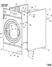 02 - Cabinet (Pd) parts for Maytag Washer MFR30PDCTS from AppliancePartsPros.com