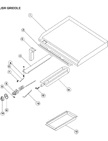 03 - Jsr Griddle parts for Maytag Range JSR48GT36 from AppliancePartsPros.com