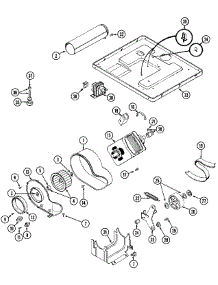 08 - Motor Drive parts for Maytag Dryer MDG10PDEGL from AppliancePartsPros.com