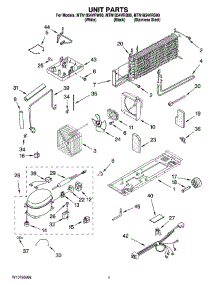 04 - Unit Parts parts for Maytag Refrigerator MTN1854VRW00 from AppliancePartsPros.com