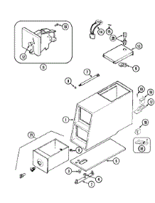 06 - Control Center (Pd) parts for Maytag Washer MAH21PDA3W from AppliancePartsPros.com